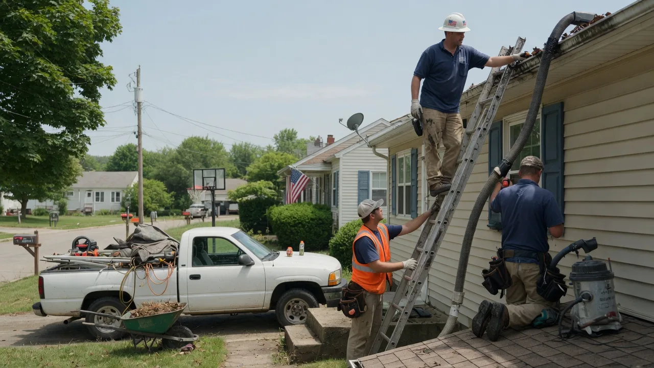 Gutter Installation in Ashley, IL near me